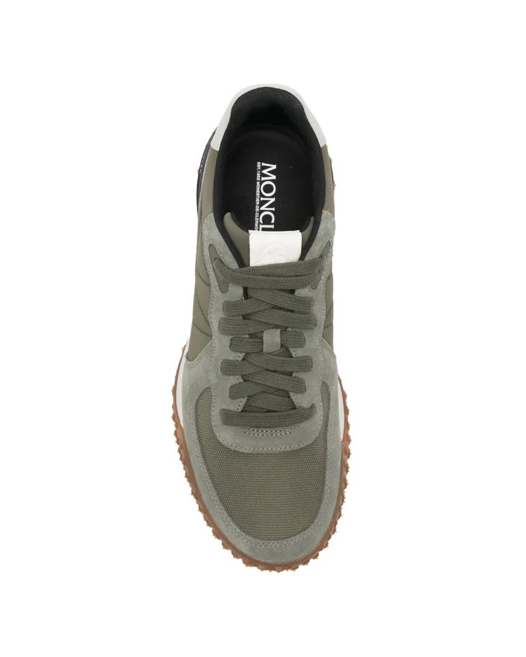 Moncler Gray City Trek Low Sneakers for men