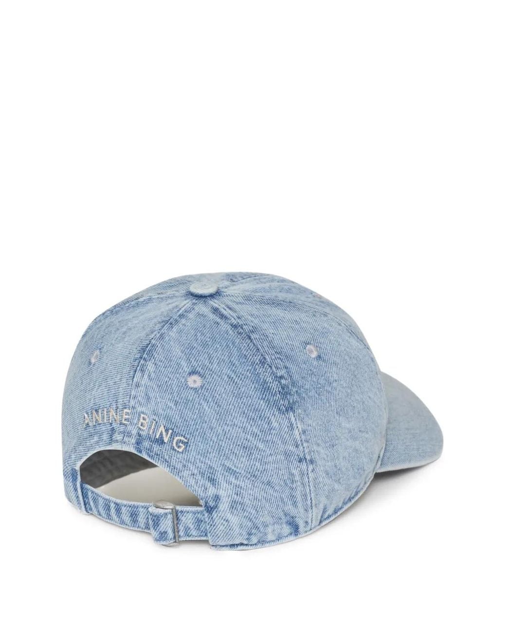 Anine Bing Blue Jeremy Baseball Cap Ab