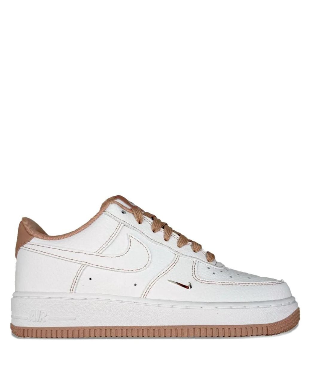 Nike White Air Force 1 '07 Mini Jewel Sneakers