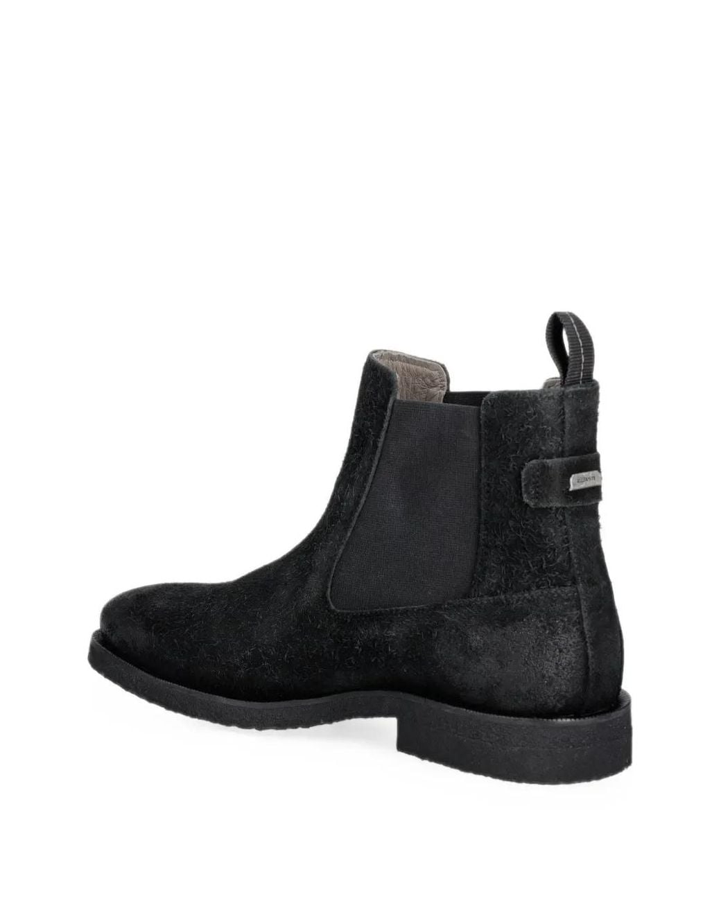 AllSaints Black Suede Chelsea Boots for men