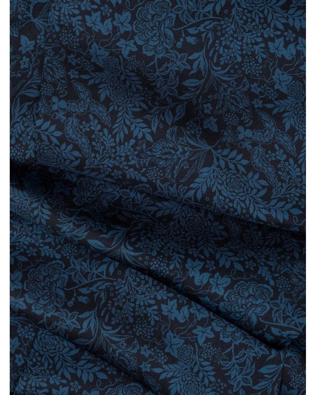 Elizabetta Blue Rapallo Scarf for men