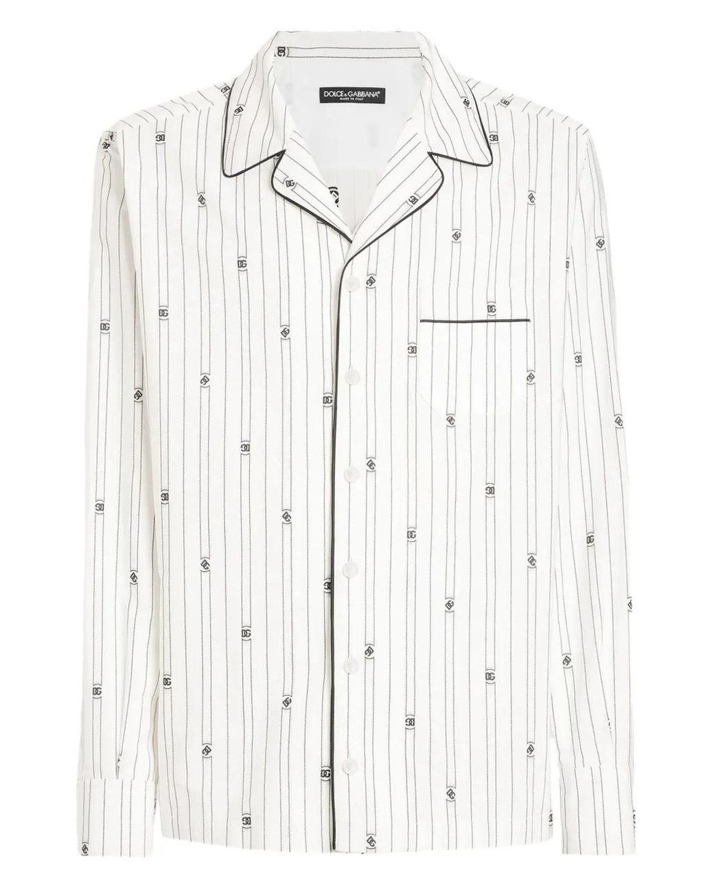 Dolce & Gabbana White Casual Shirts for men