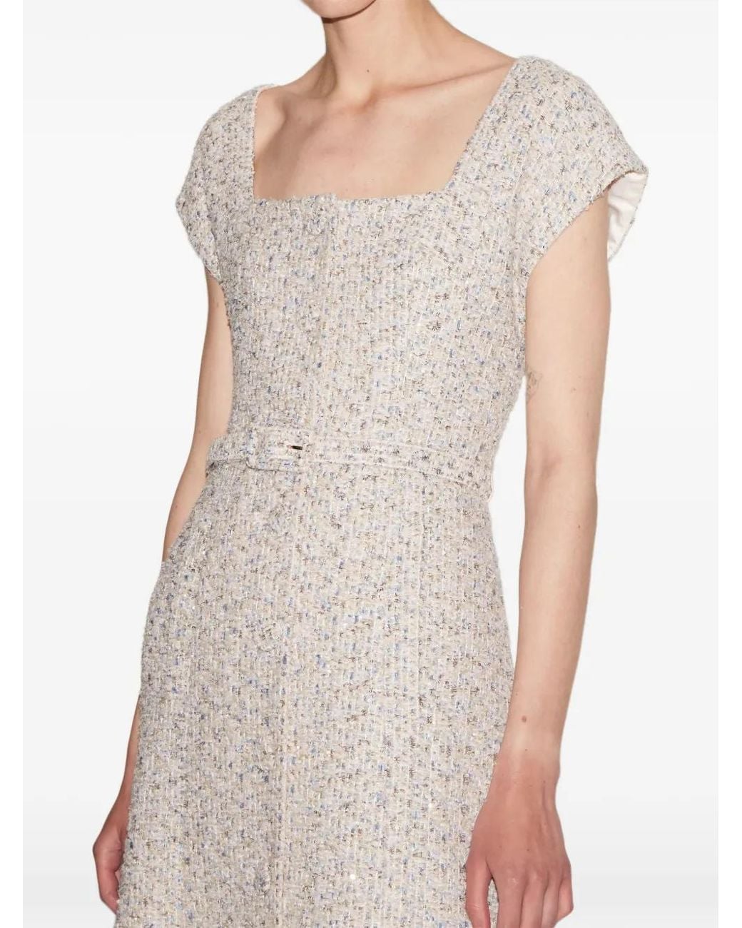 Huishan Zhang White Suki Dress