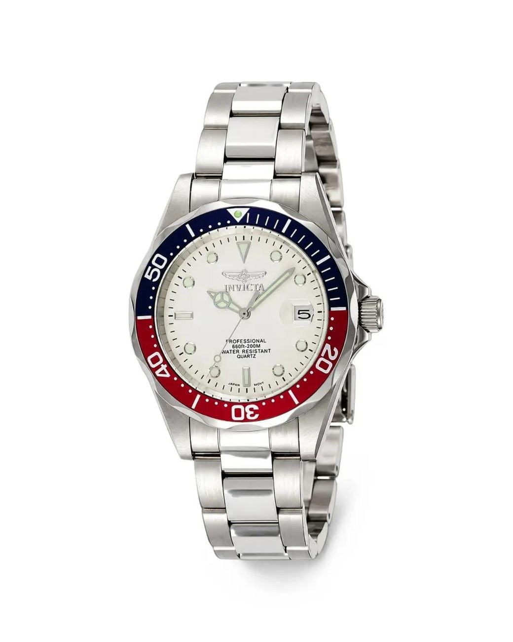 INVICTA WATCH Gray Pro Diver 37Mm Watch for men