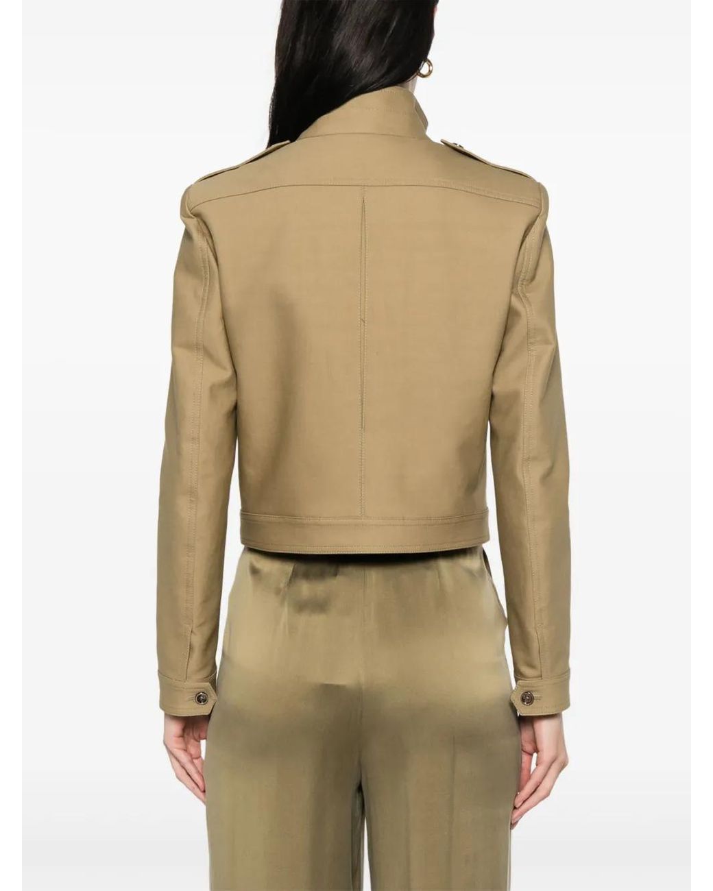 Tom Ford Natural Cropped Jacket