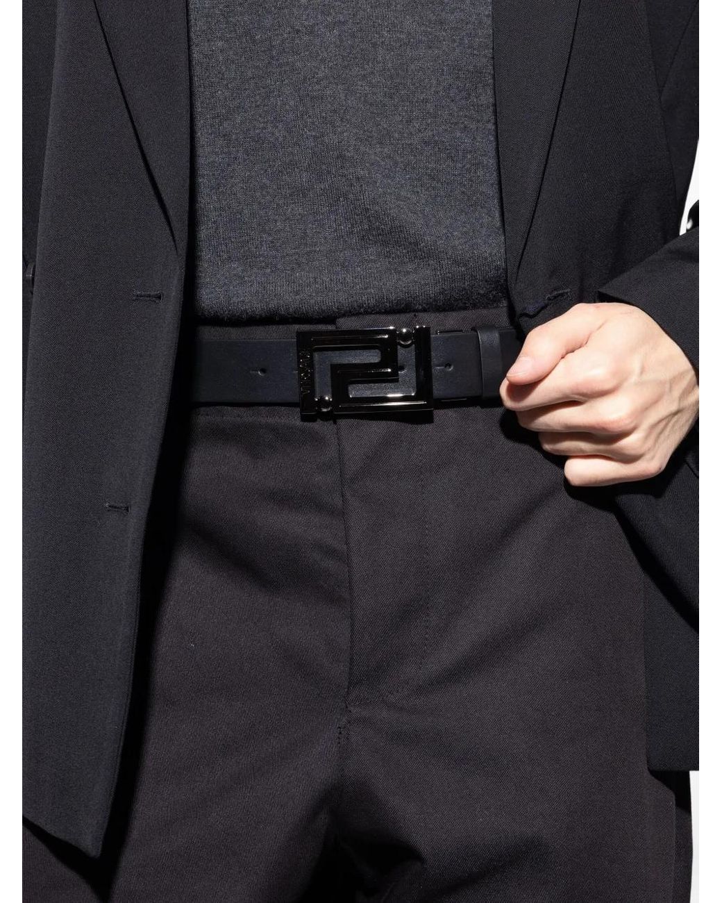 Versace White Belts for men