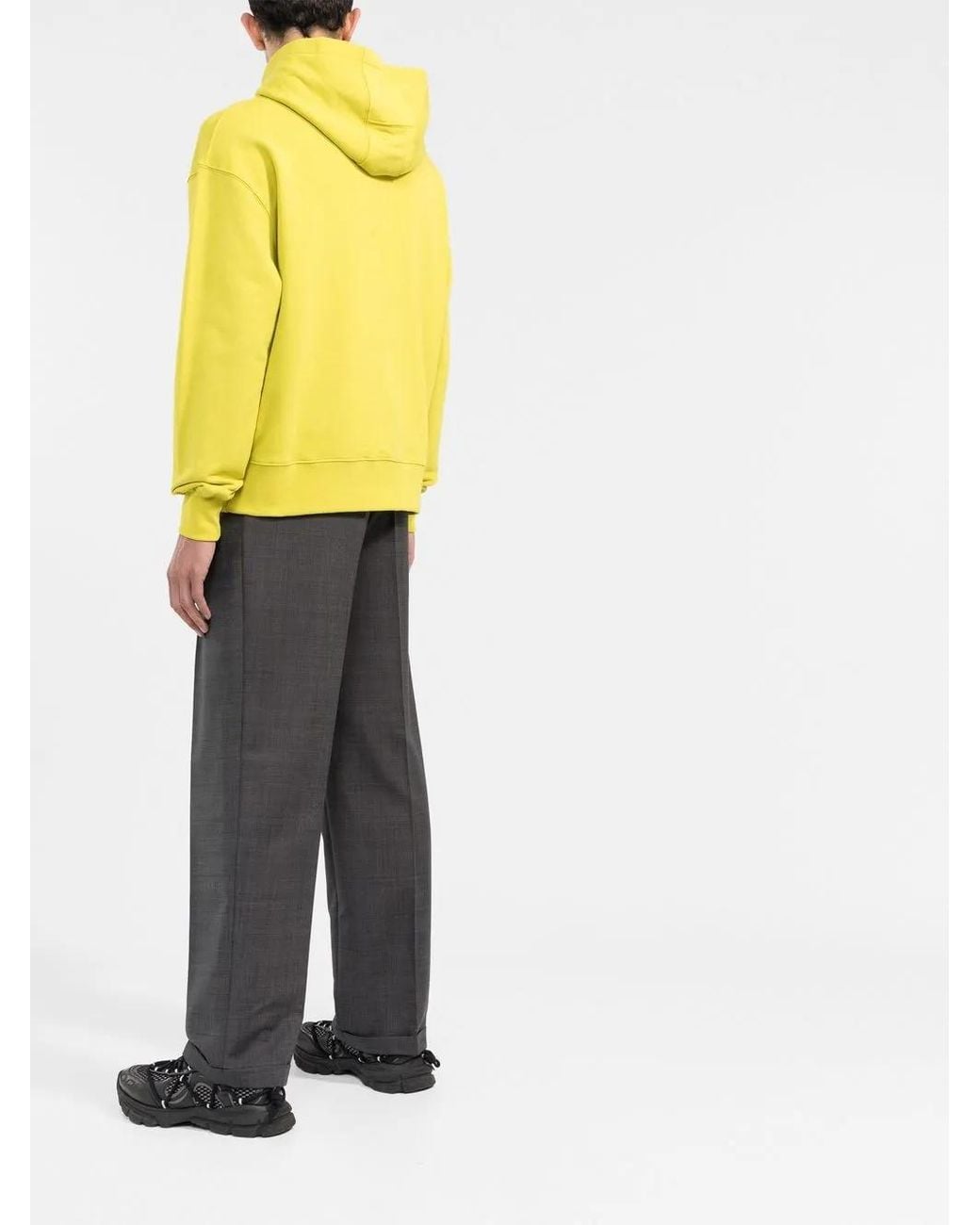 Sudadera Con Capucha Y Logo A_COLD_WALL* de hombre de color Yellow
