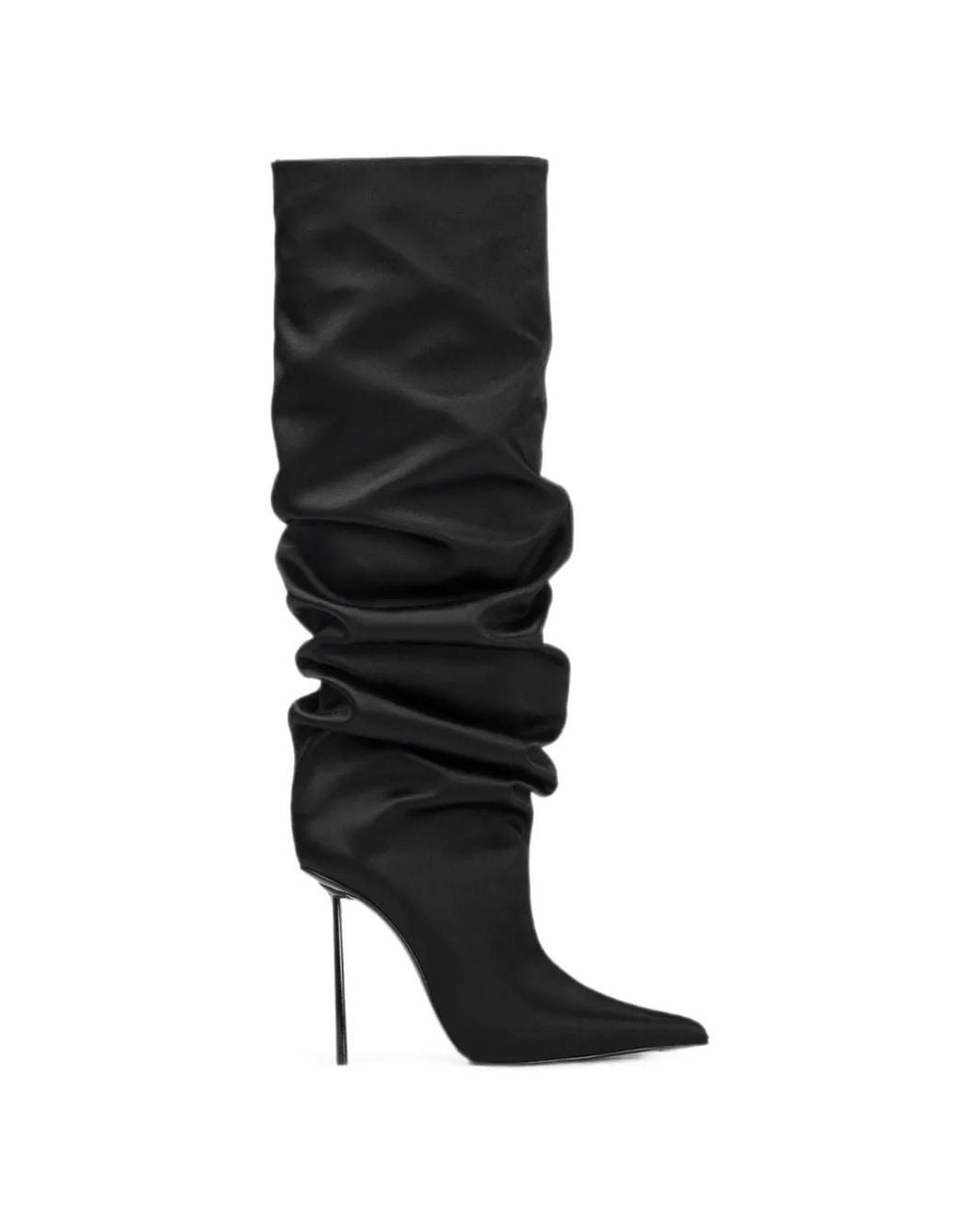 Le Silla Black Amelia Pointed-Toe Boots