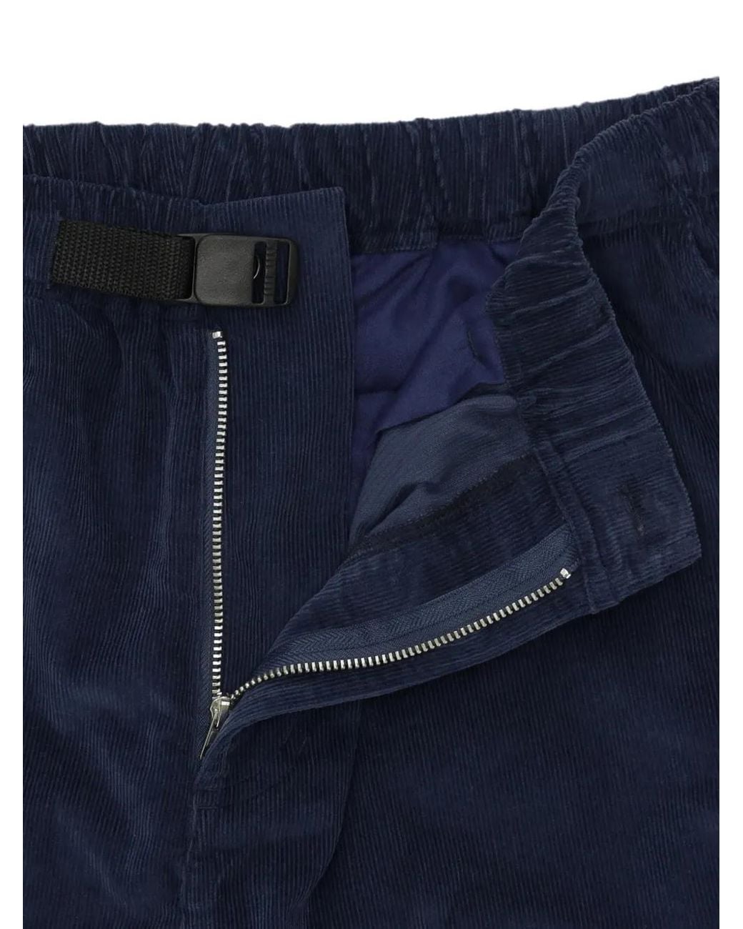 Fortela Blue Short Mike En Velours for men