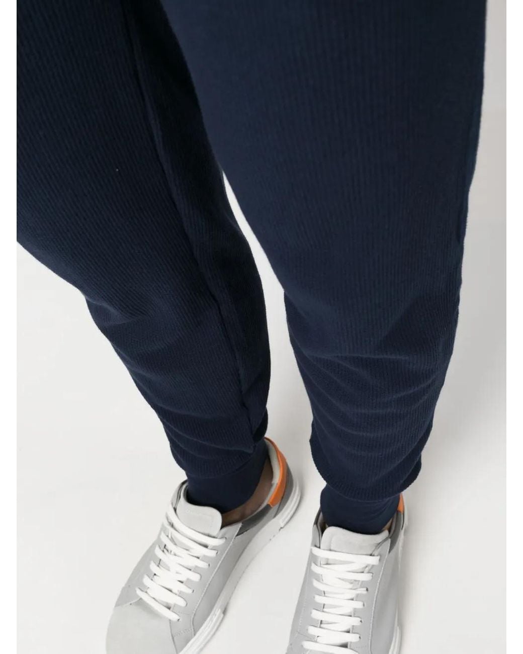 Polo Ralph Lauren Blue Waffle-Effect Pajama Trousers for men