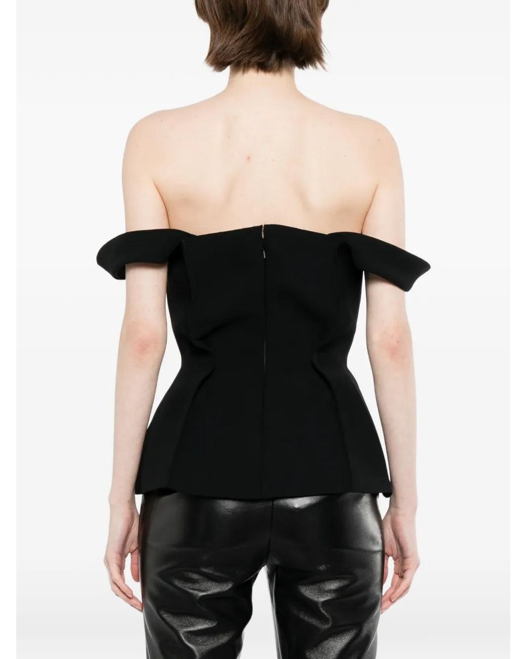 Khaite Black Yasmina Top