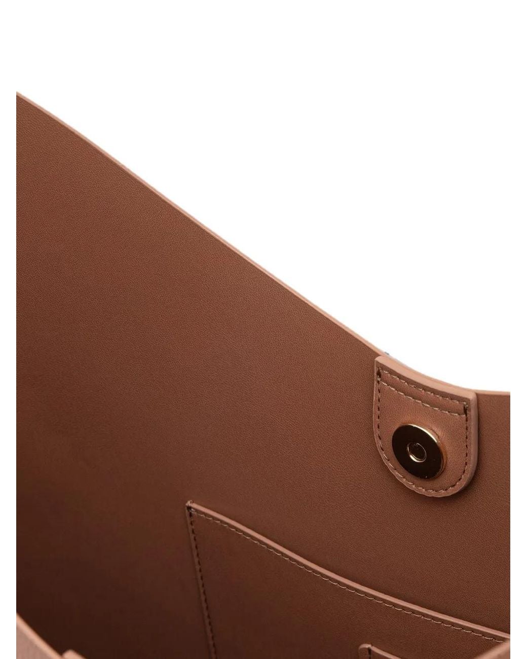 DKNY Brown Hobo Paula Pebbled Tote Bag