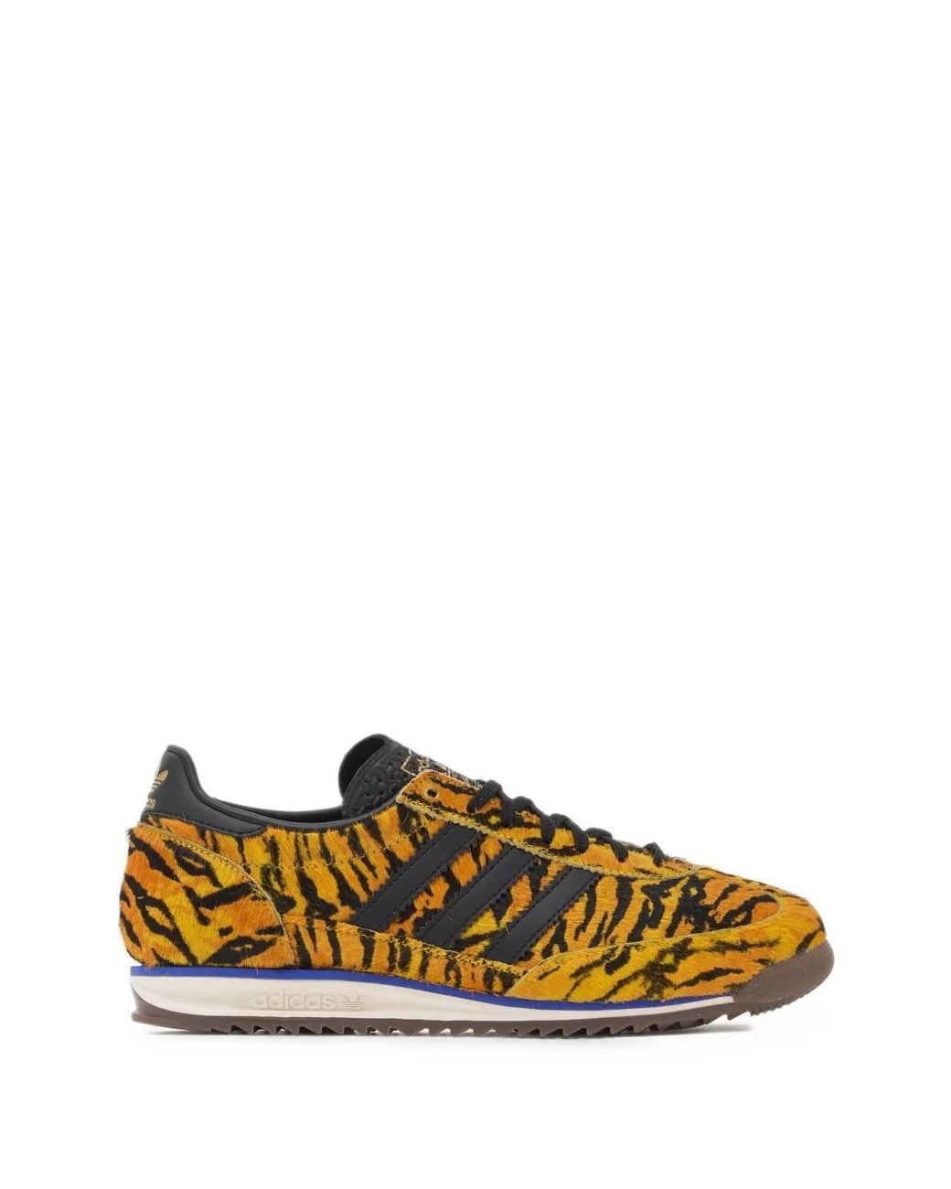 Adidas Orange Sl 72 Og Tiger-Print Sneakers