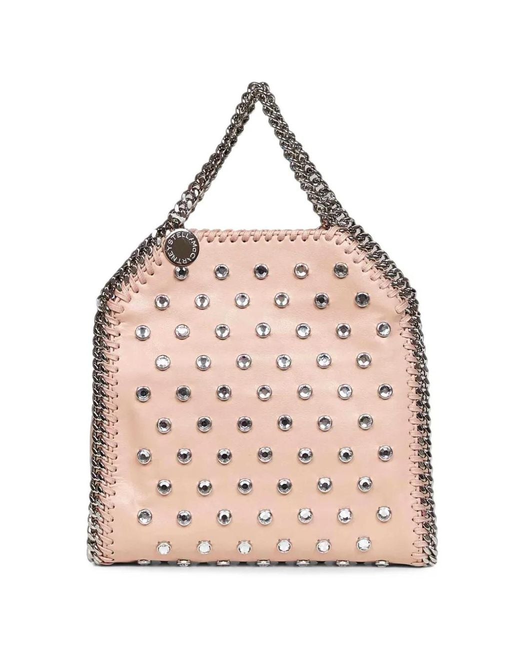 Stella McCartney Pink Sac À Main Falabella À Ornements En Cristal