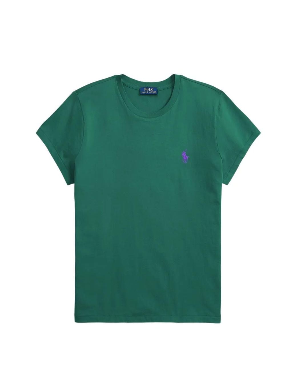 Polo Ralph Lauren Green Classic-Fit Cotton Jersey Crewneck T-Shirt