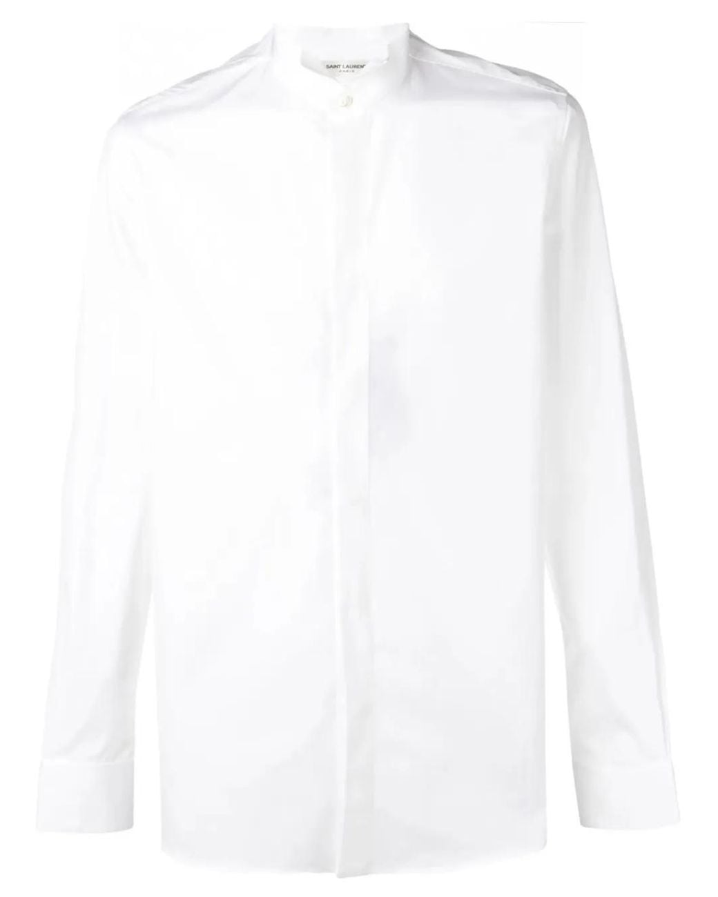 Saint Laurent White Formal Shirt for men