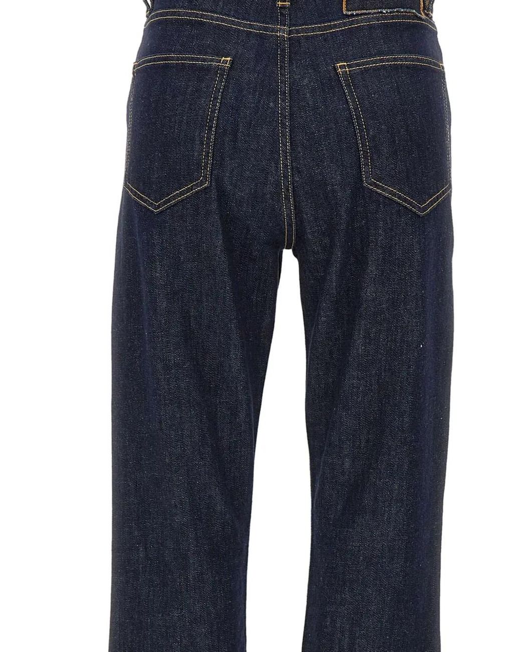 Iceberg Blue Cotton-Blend Jeans