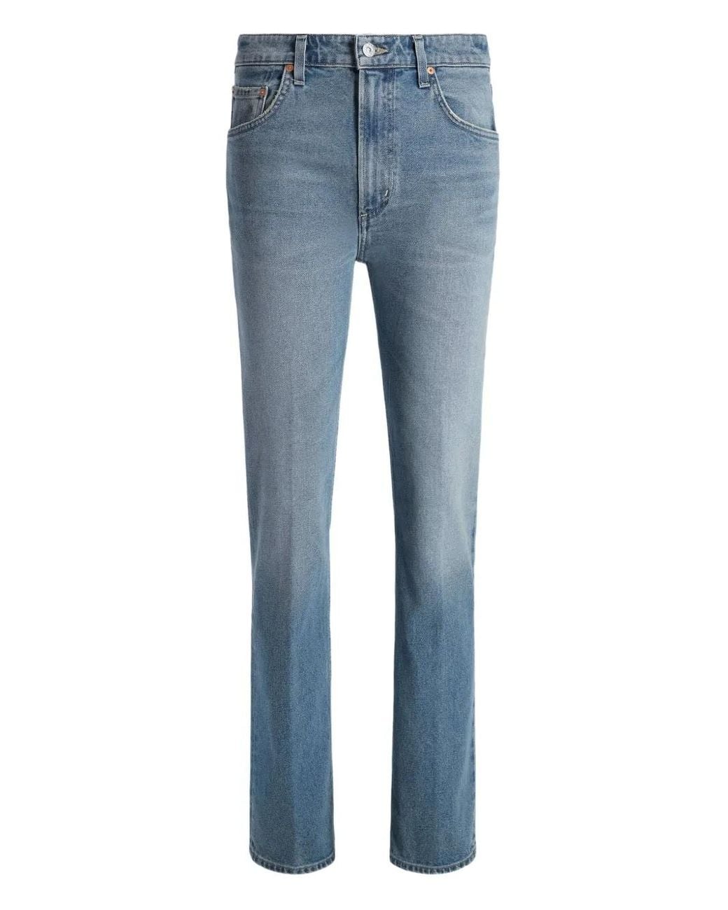 Citizens of Humanity Blue Light-Washed Jeans