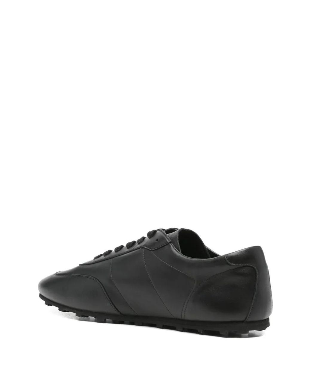 Marni Black Leather Sneakers for men