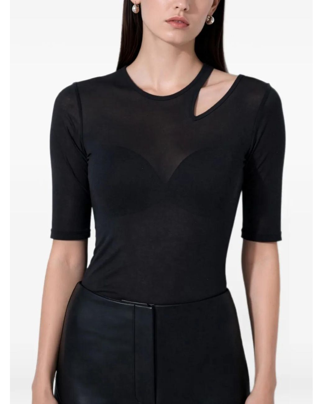 MARCELLA Black T-Shirt Taia
