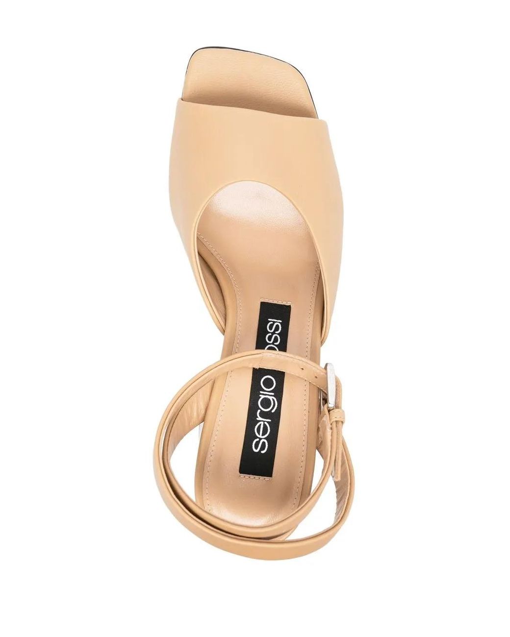 Sergio Rossi Multicolor Metallic-Heel Detail Sandals