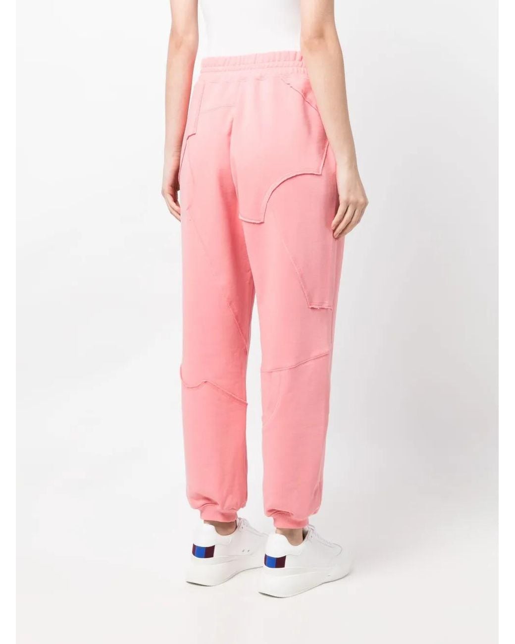 3.1 Phillip Lim Pink Panelled Cotton Track Pants