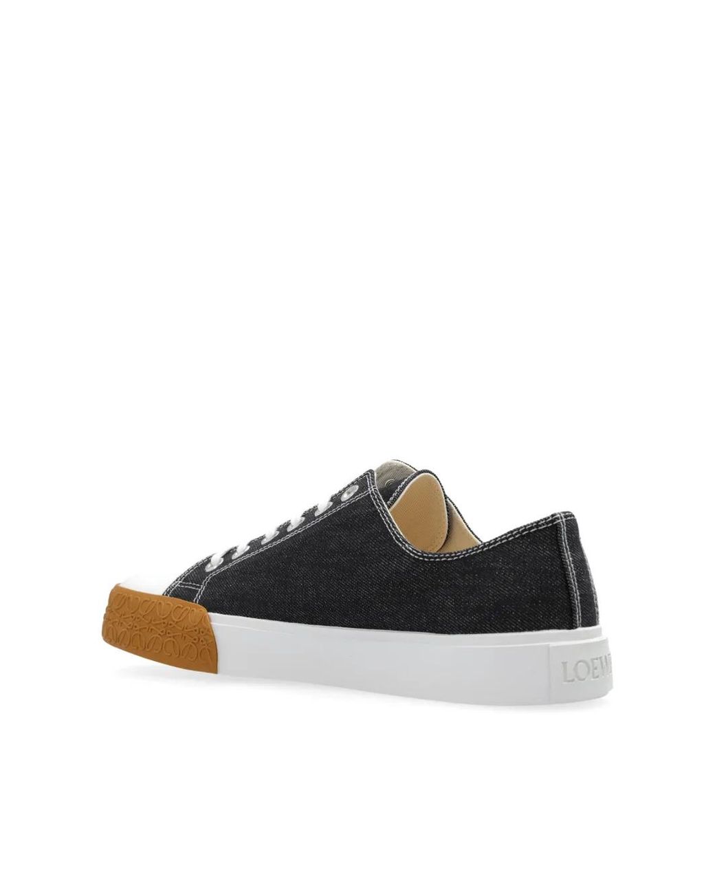 Loewe Black Bloc Canvas Sneakers for men