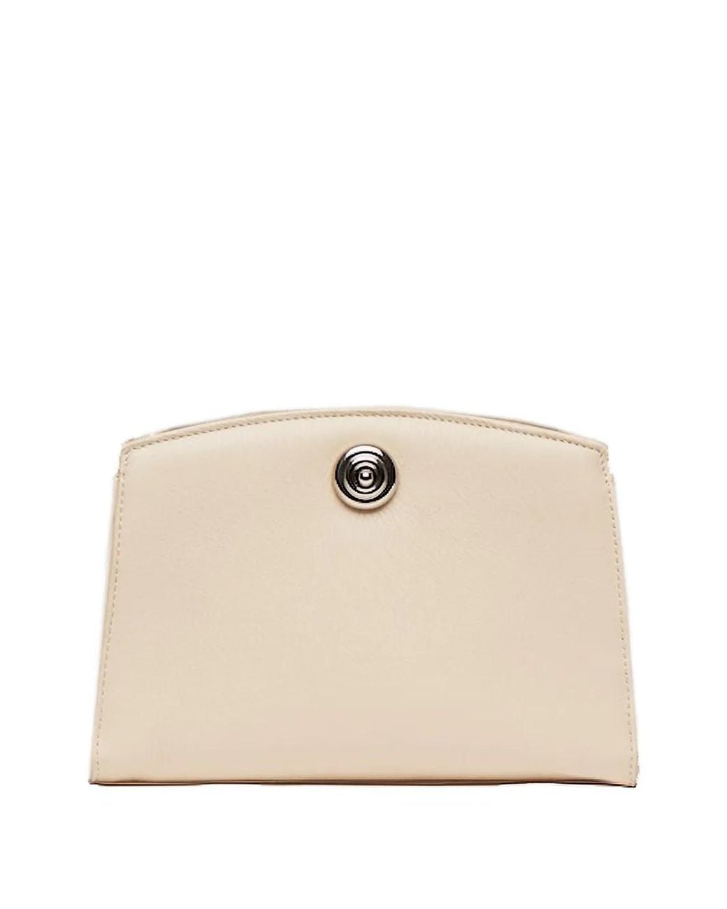 Liffner Natural Pushlock Clutch