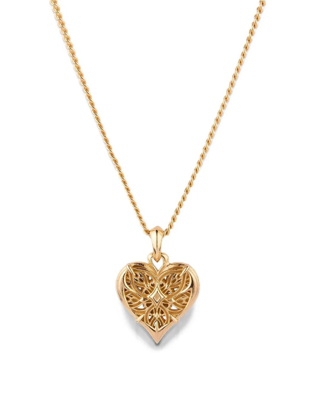 Emanuele Bicocchi Metallic Small Notre-Heart Necklace
