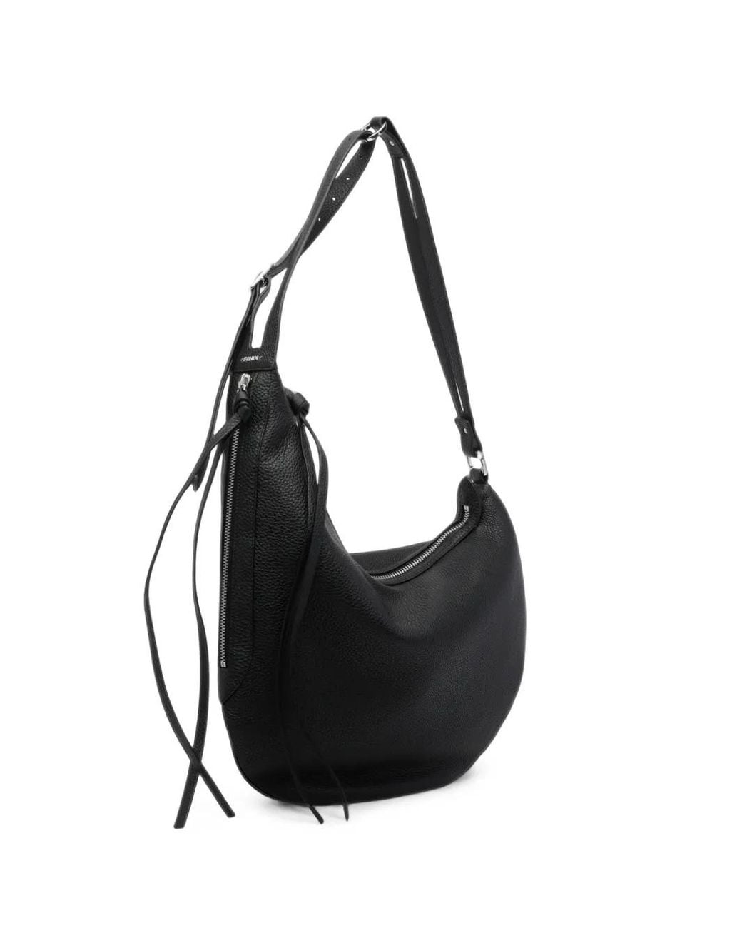 Fendi Black Large Oyster Shoulder Bag for men