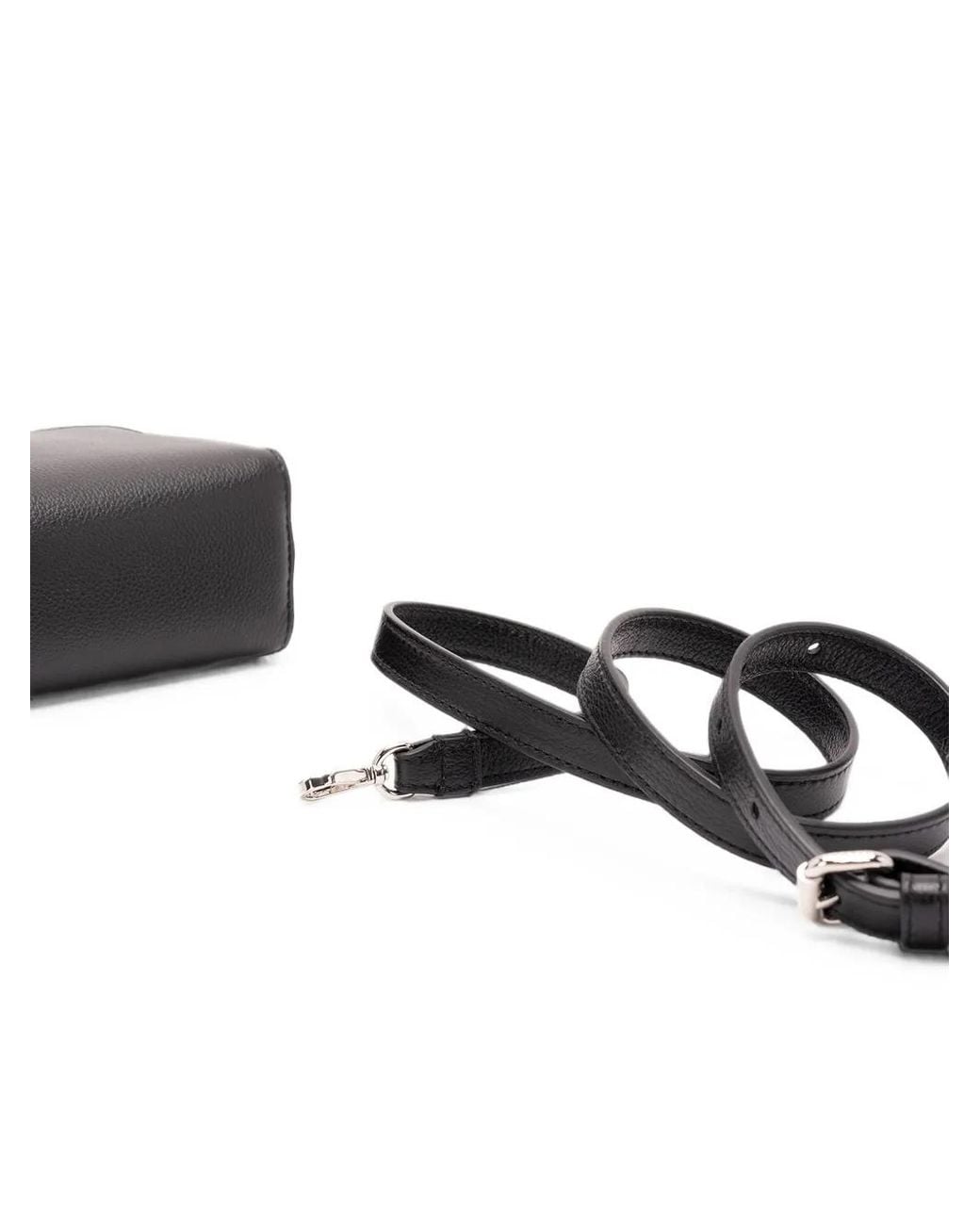 Fendi Black Leather Tote Bag for men