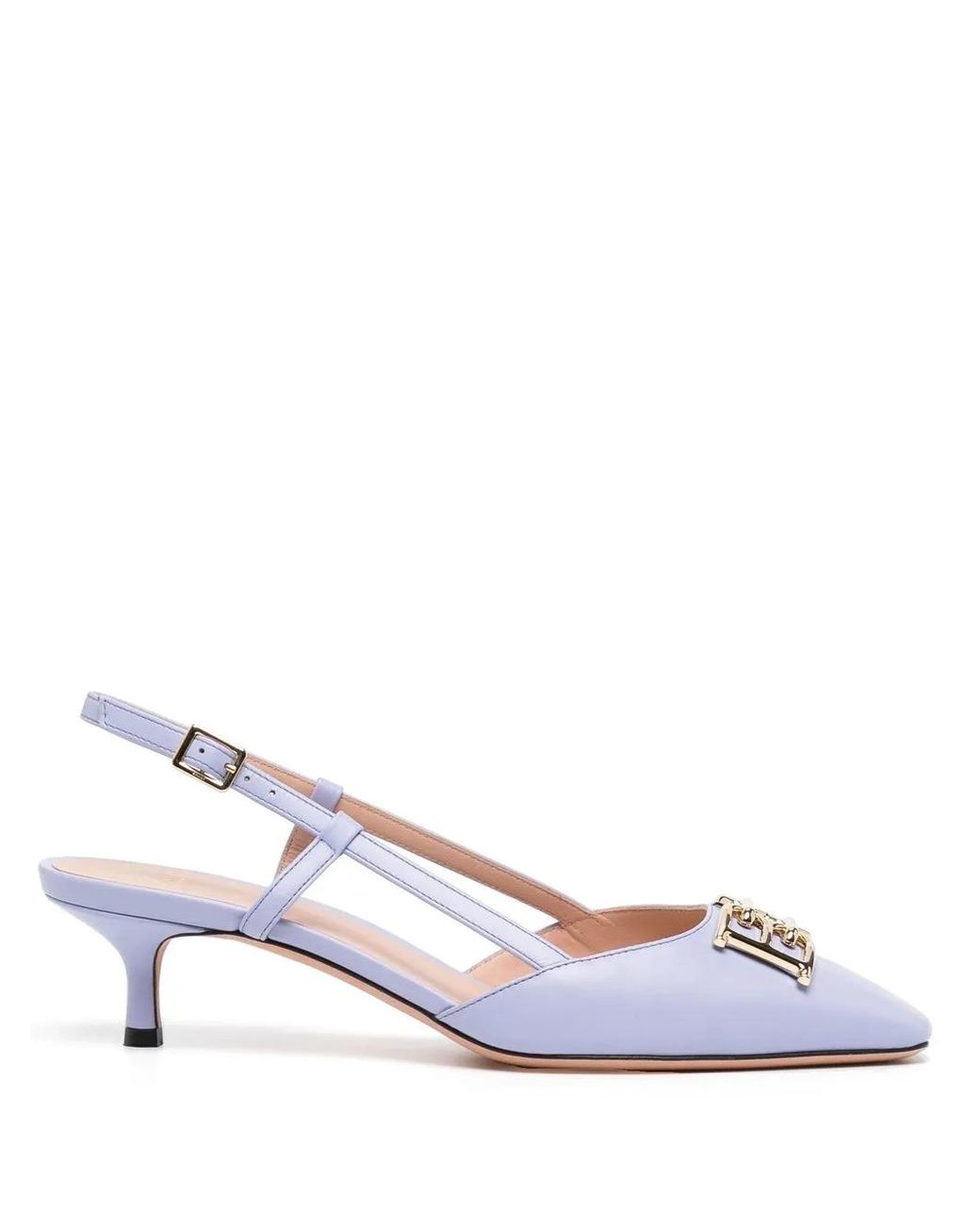 Bally White 45Mm Kitten-Heel Pumps