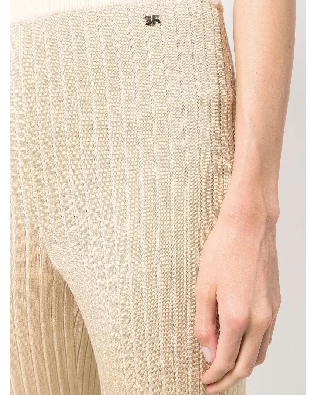 Sonia Rykiel Natural High-Waisted Trousers