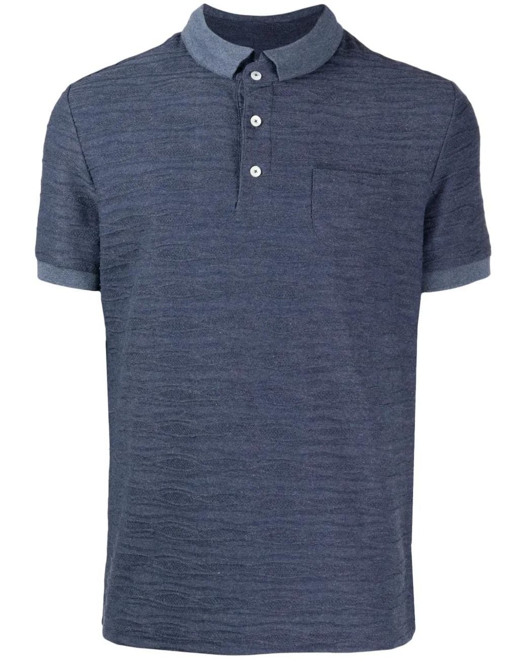 Private Stock Blue The Tresor Polo Shirt for men
