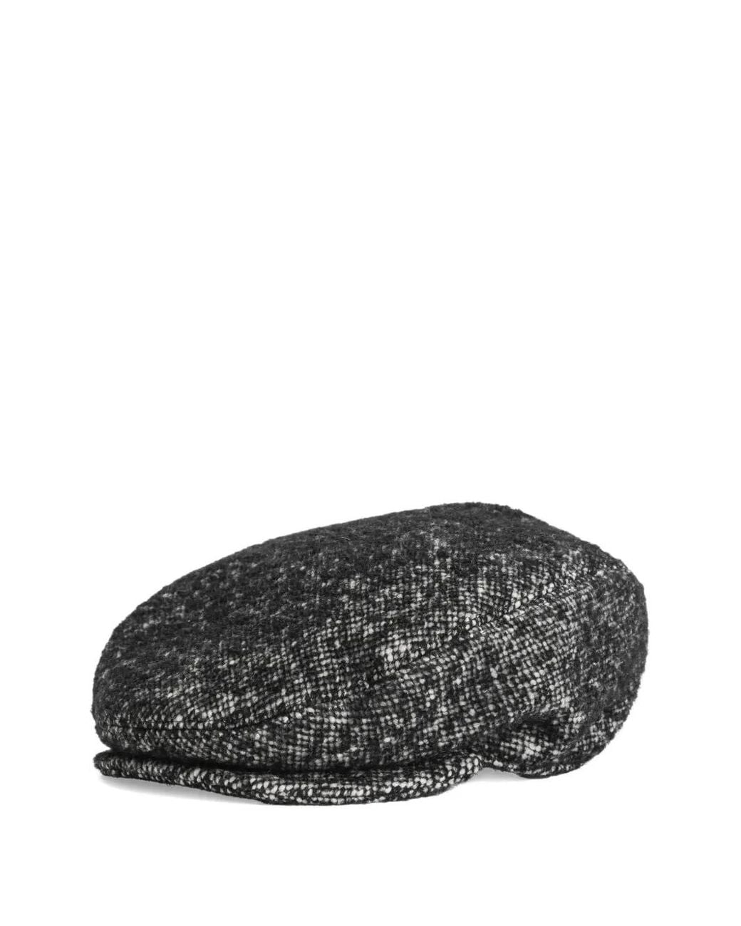 Dolce & Gabbana Gray Tweed Hat for men