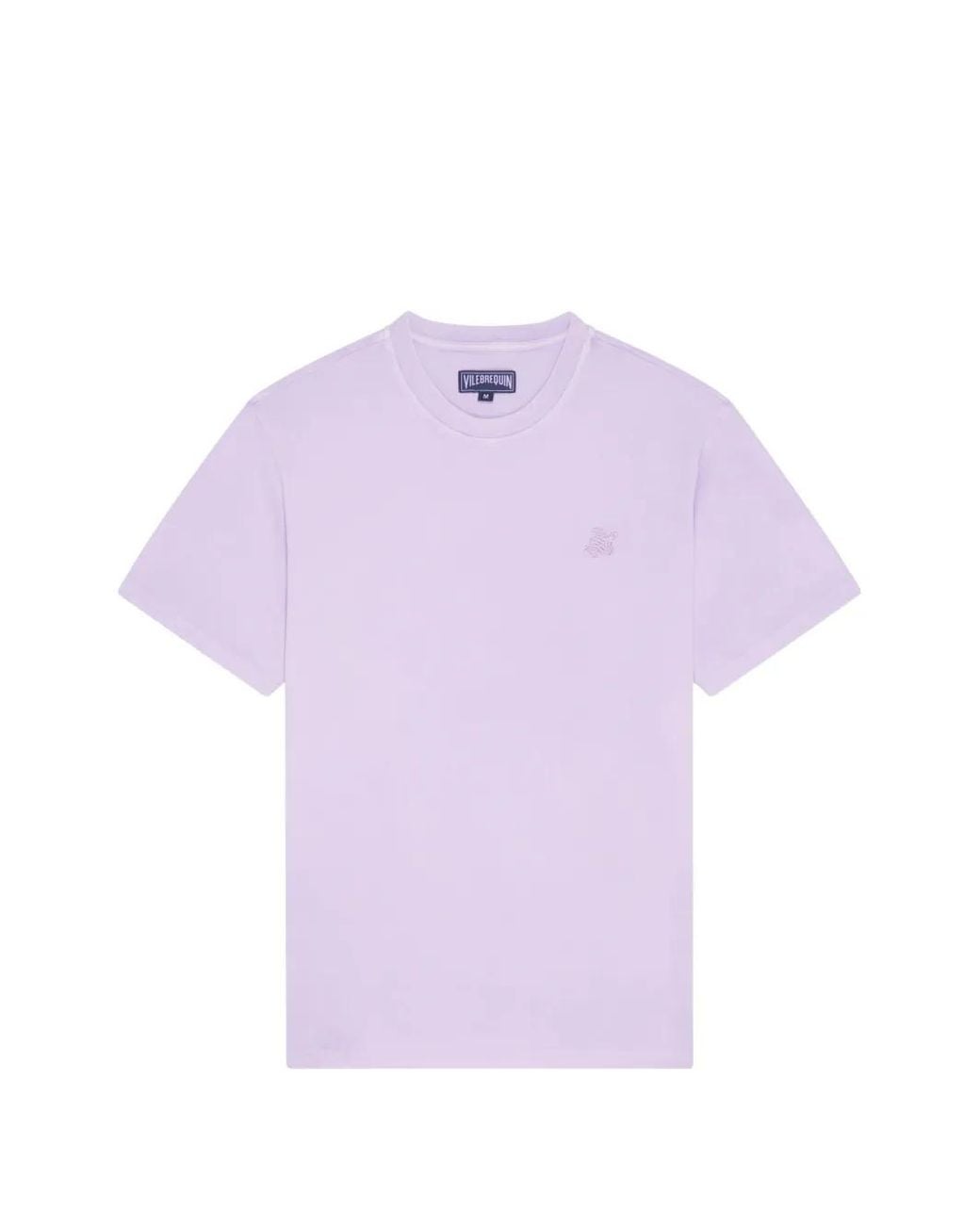Vilebrequin Purple Turtle-Embroidered T-Shirt for men