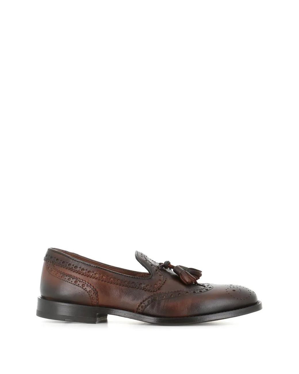 Alexander Hotto Brown Mocassins À Pompons