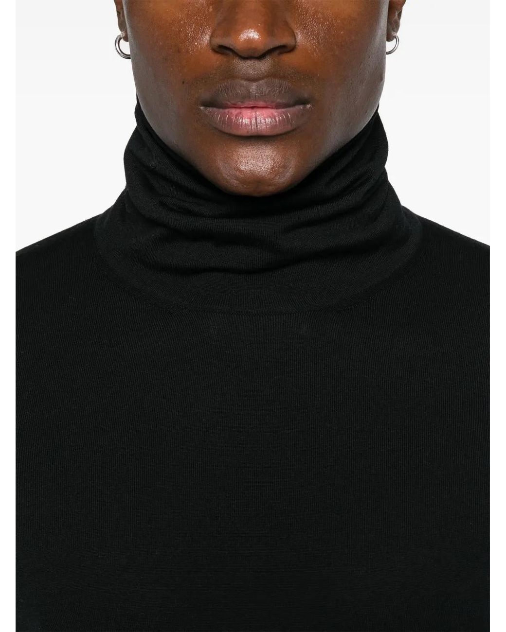 GOES BOTANICAL Black Dolcevita Sweater for men
