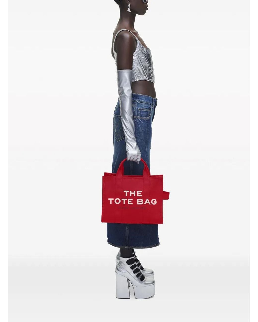 Marc Jacobs Red The Medium Tote