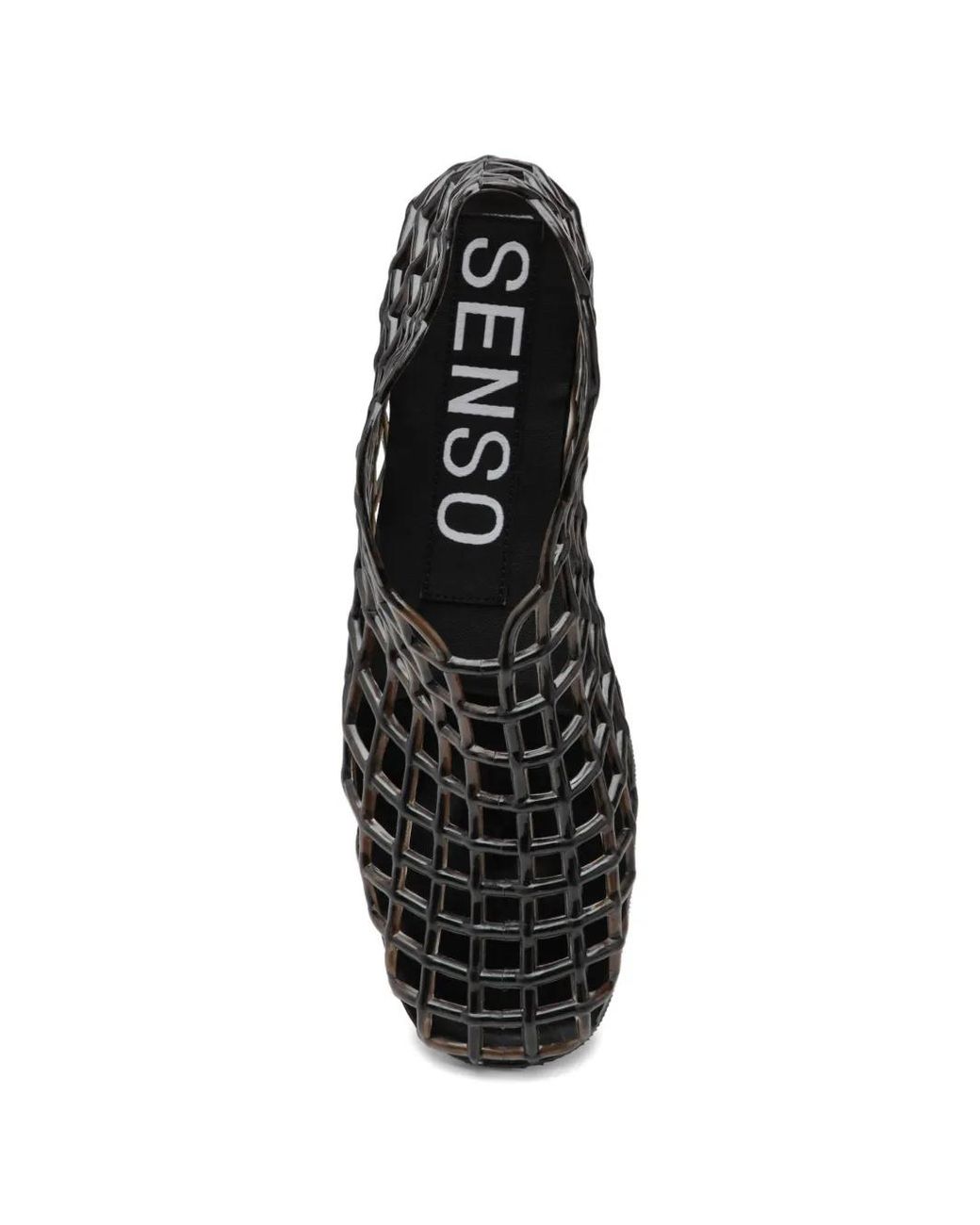 Senso White Jellie Ballet Flats