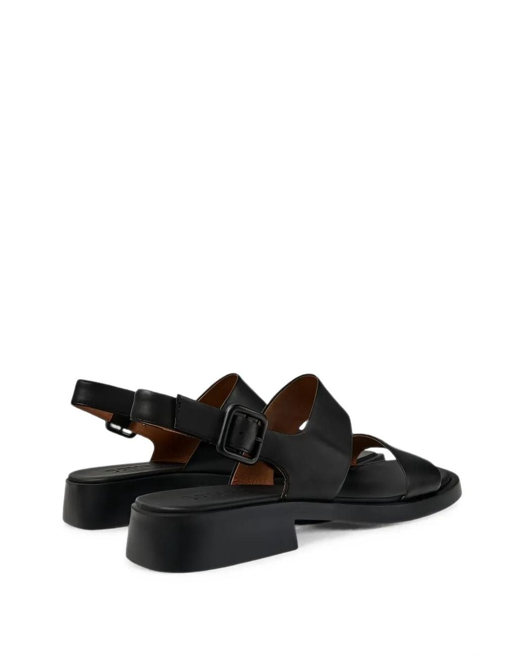 Camper White Dana Buckle-Fastening Sandals