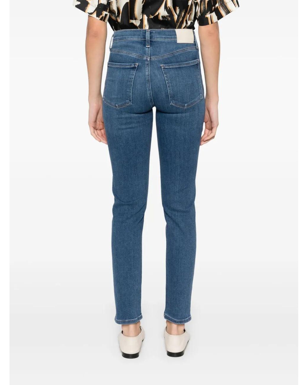 Citizens of Humanity Blue Slim Leg Blu Denim 'Ambry' Jeans