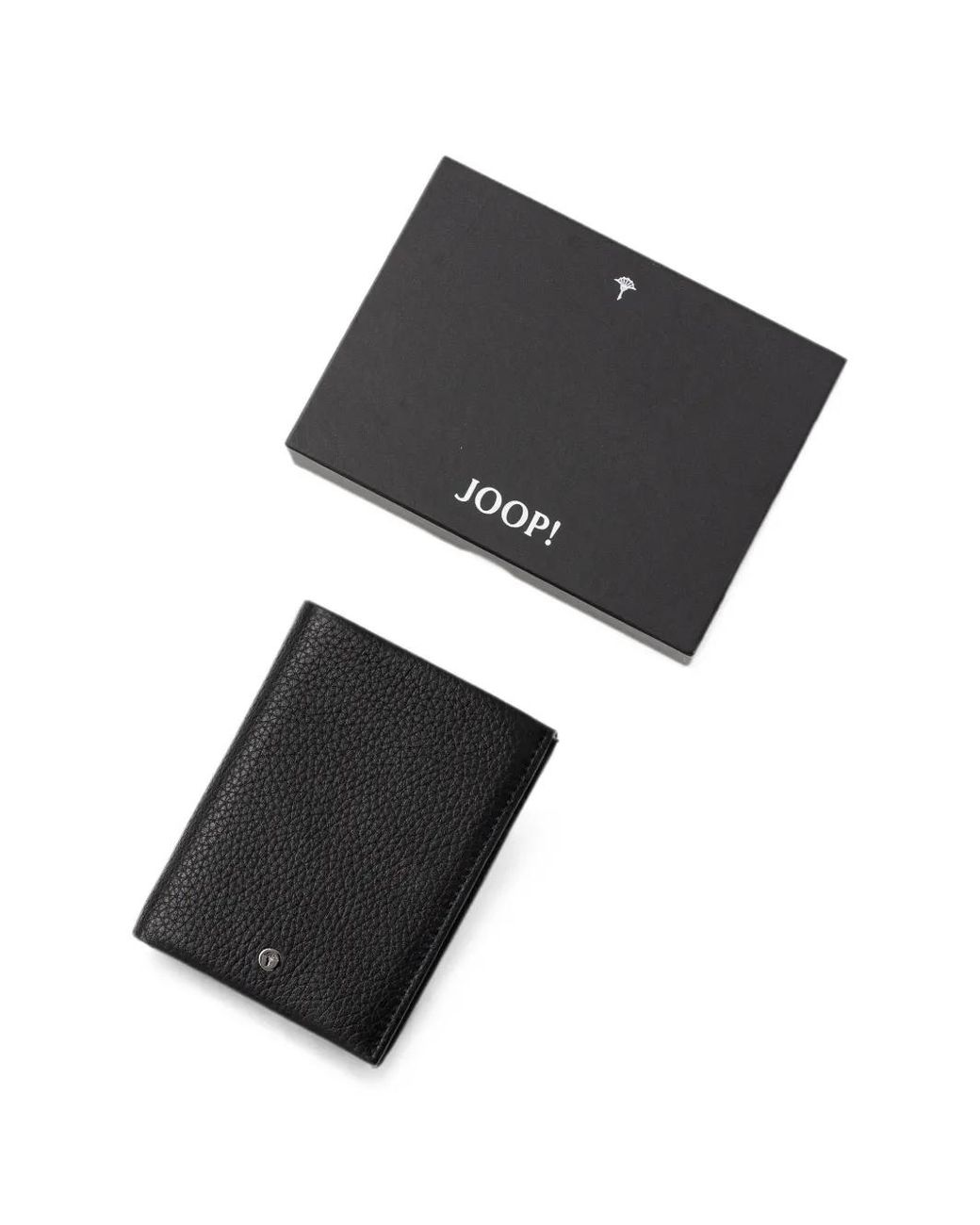Joop! Black Cardona Ladon Billfold V8 Leather Wallet for men