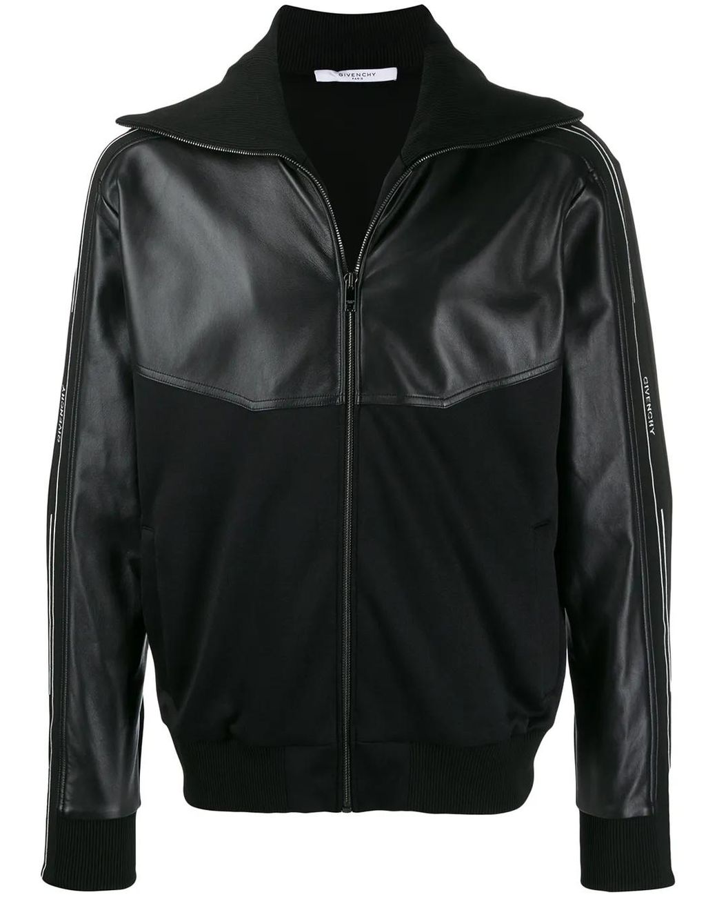 Givenchy Black Zipped Bomber Jacket for men