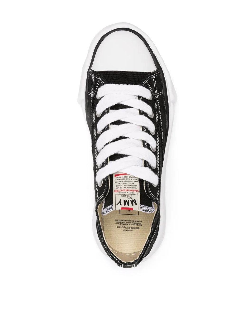Maison Mihara Yasuhiro Black Sneakers for men