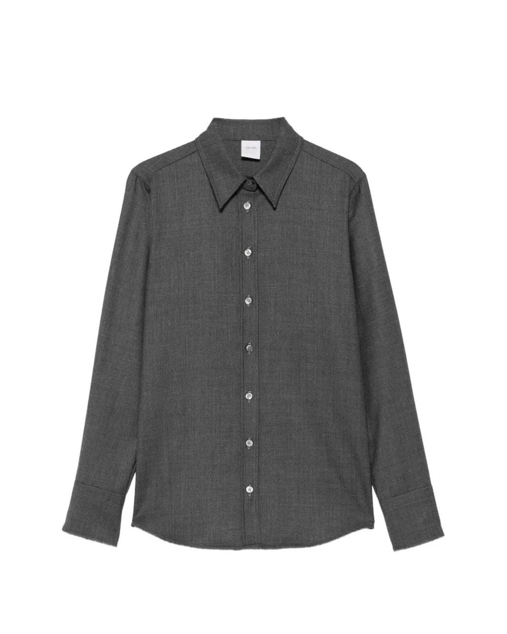 Camisa Con Botones Caliban de color Gray