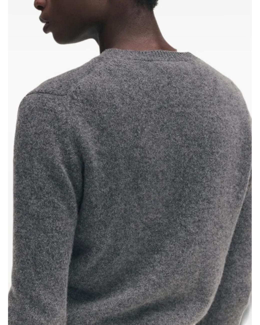 Innes Shoes &Daughter Sligo V-Neck Sweater in Gray | Lyst