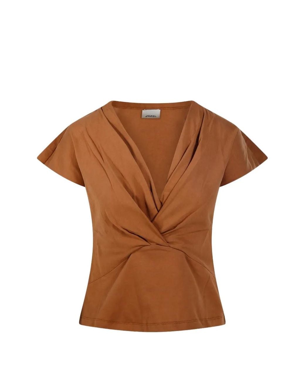 Isabel Marant Brown Nadrine T-Shirt