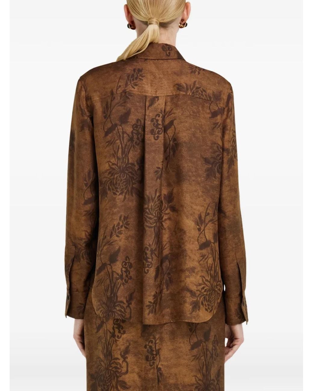 Camicia di Ferragamo in Brown