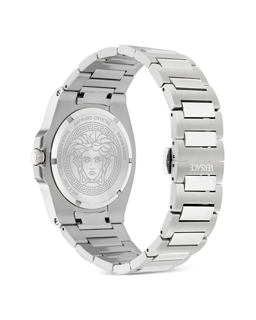 Versace Tolomeo 40 Mm Horloge in het Blue voor heren
